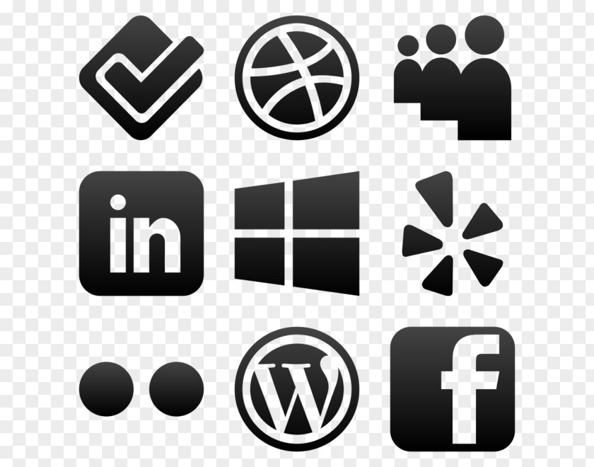 Social Media Button Network Mass Clip Art PNG