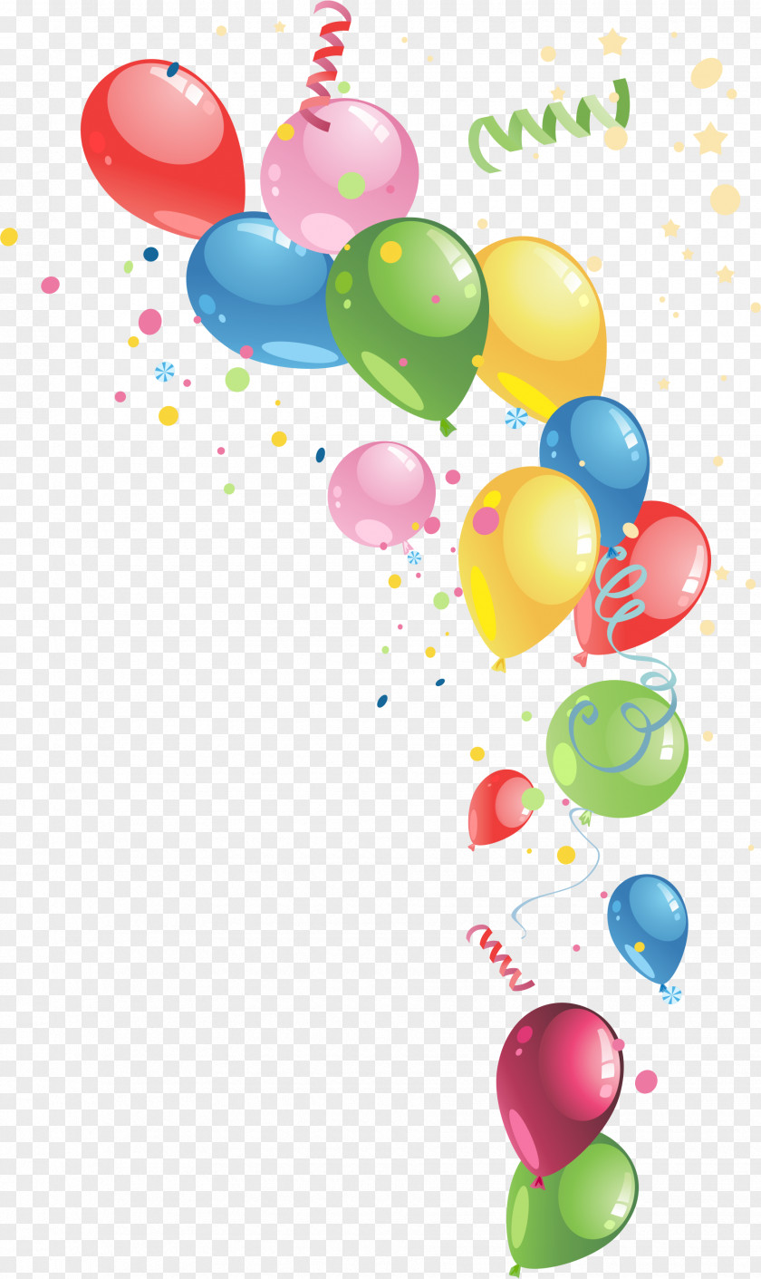 Vector Colorful Balloons Balloon Royalty-free Party Clip Art PNG