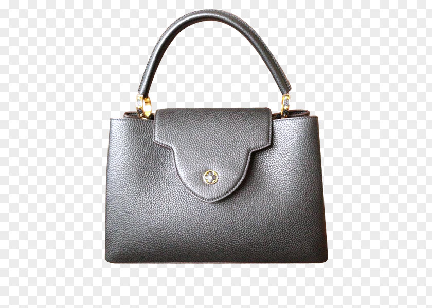 Bag Tote Leather Handbag Louis Vuitton PNG