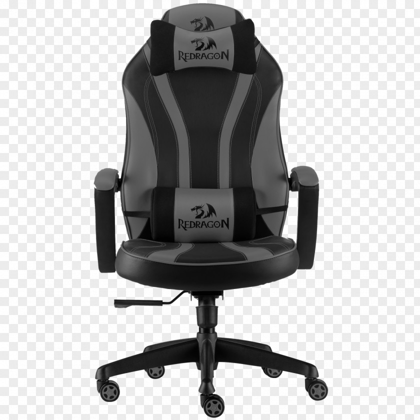 Chair Fauteuil Gamer Black PNG