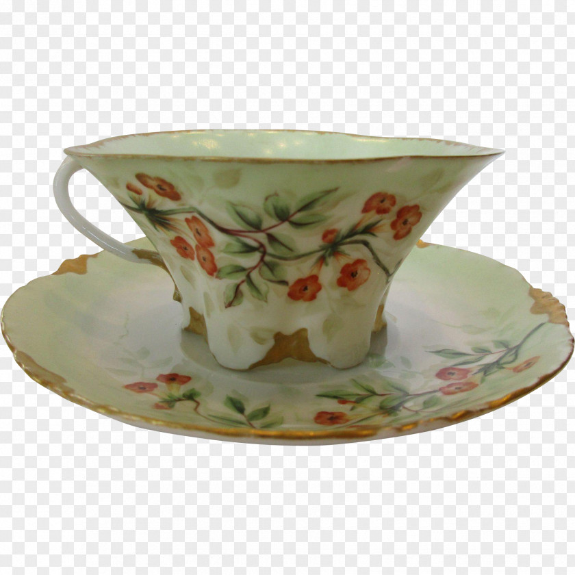 Cup Saucer Tableware Porcelain Selb Coffee PNG