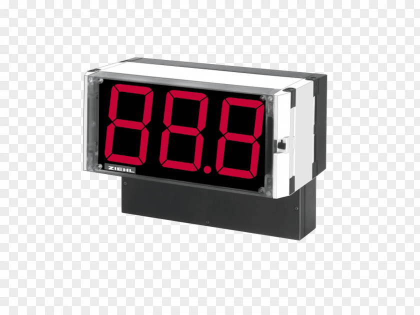 Electronics Industry Measuring Instrument Platin-Messwiderstand Digital Clock PNG