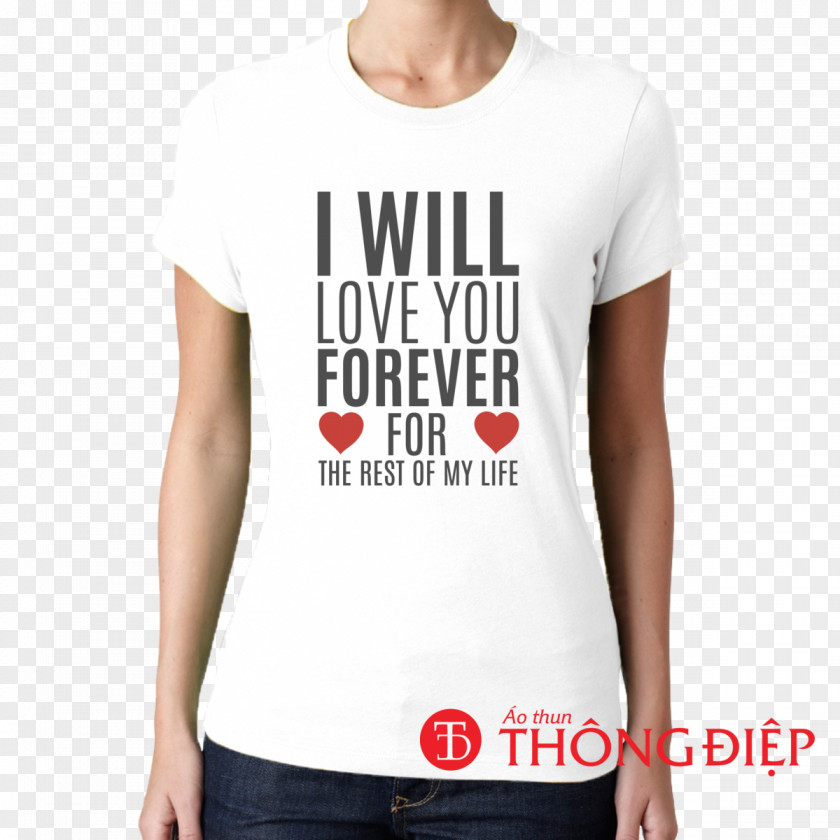 I Will Love You Forever T-shirt Key Chains Shoulder Logo Product PNG