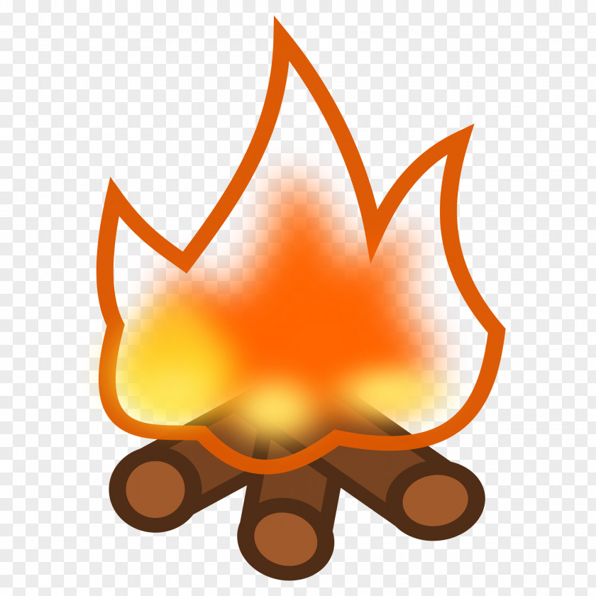 Lettuce Emoji Campfire Camping Clip Art PNG