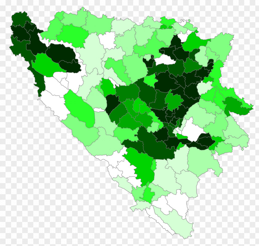 Map Sarajevo 2013 Population Census In Bosnia And Herzegovina Bosniaks Islam Wikipedia PNG