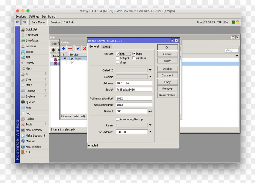 Mikrotik Computer Program MikroTik RouterOS FreeRADIUS PNG