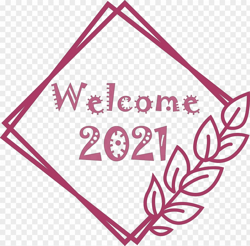 New Year 2021 Welcome PNG