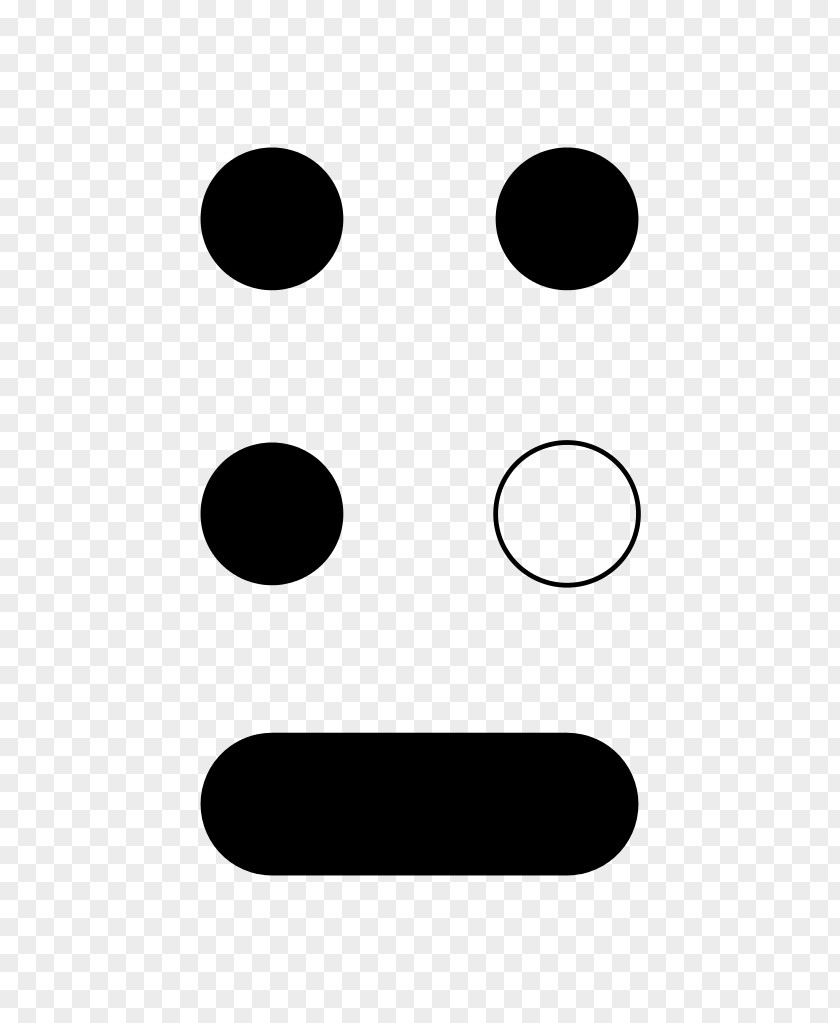 Pattern DOTS Line Point White Nose Font PNG