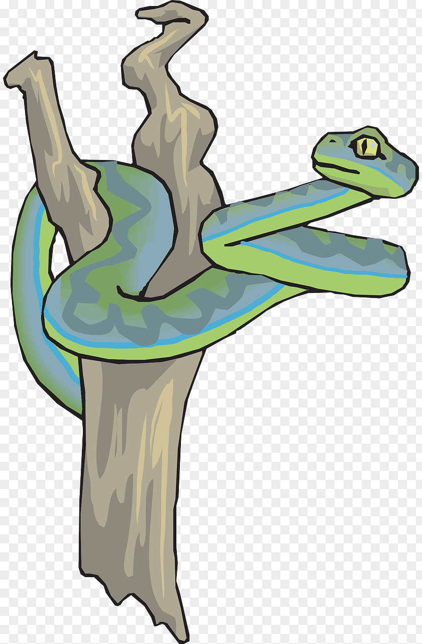 Snake Brown Tree Clip Art PNG