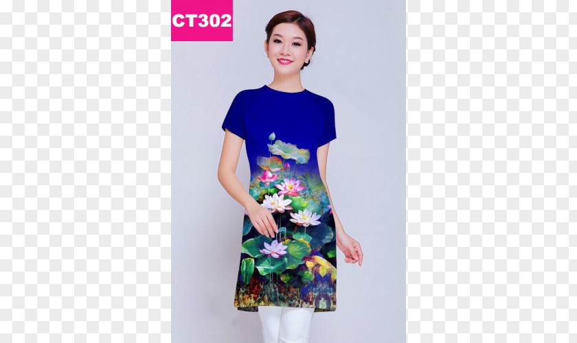 Ao Dai Áo Dài T-shirt Dress Sleeve Skirt PNG