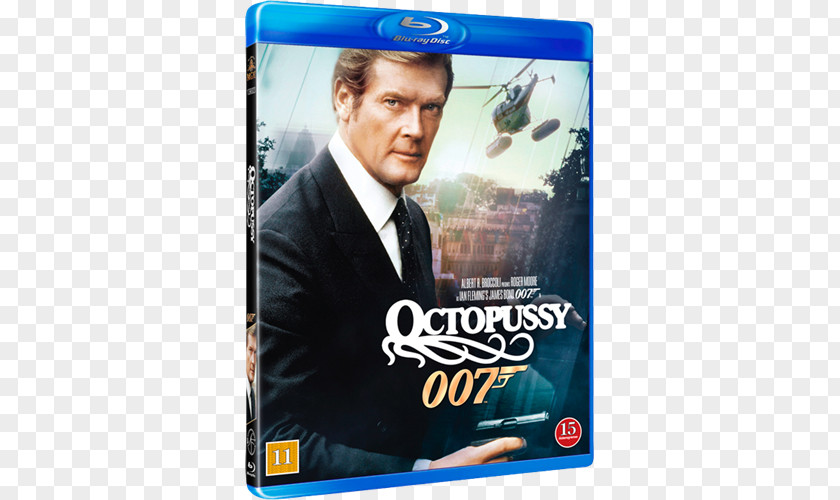 James Bond Roger Moore Octopussy Blu-ray Disc Film PNG