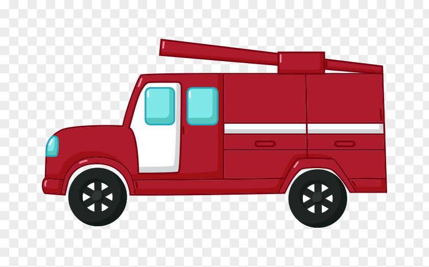 Noel Arka Plan Mavi Car Vector Graphics Illustration Fire Engine PNG