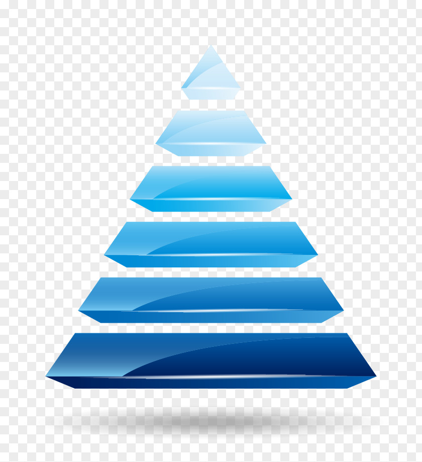 Pyramid Shape Chart PNG