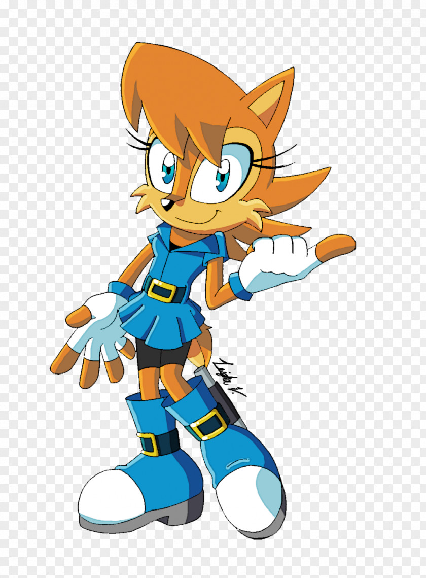 Acorn Sonic The Hedgehog Riders Princess Sally Chipmunk Sega PNG