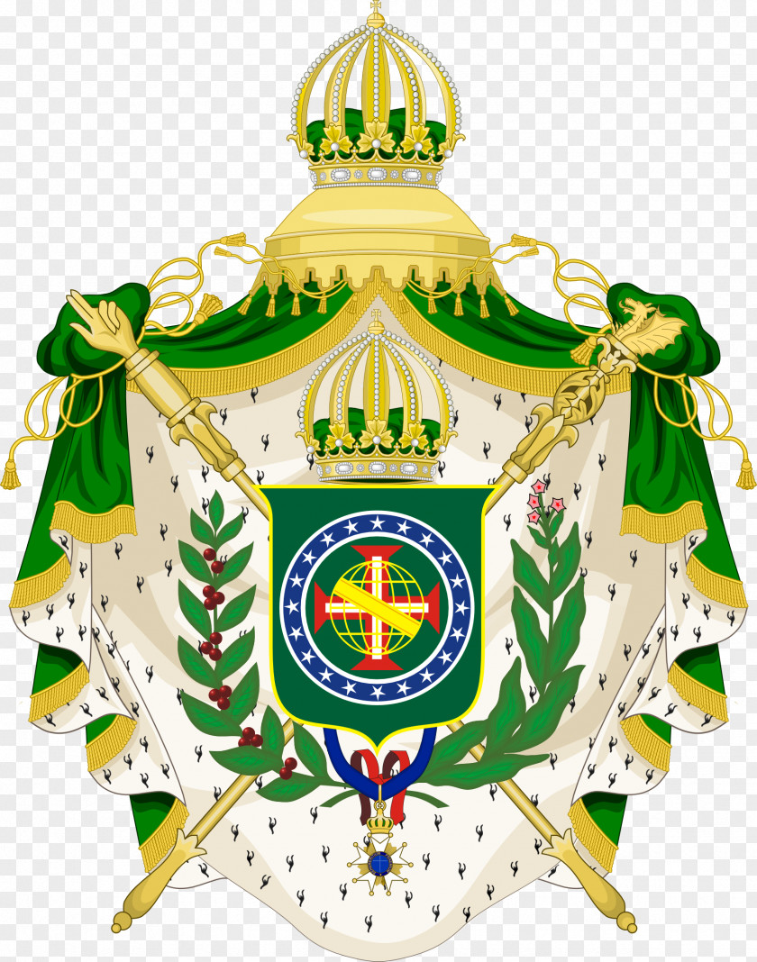 Brazil Empire Of Portuguese Independence Coat Arms PNG