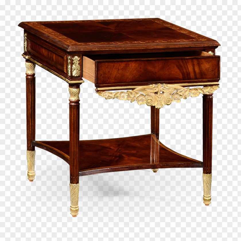 Table Bedside Tables Furniture Coffee Drawer PNG