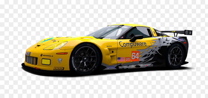 Car Sports Racing Chevrolet Corvette ZR1 (C6) Prototype PNG