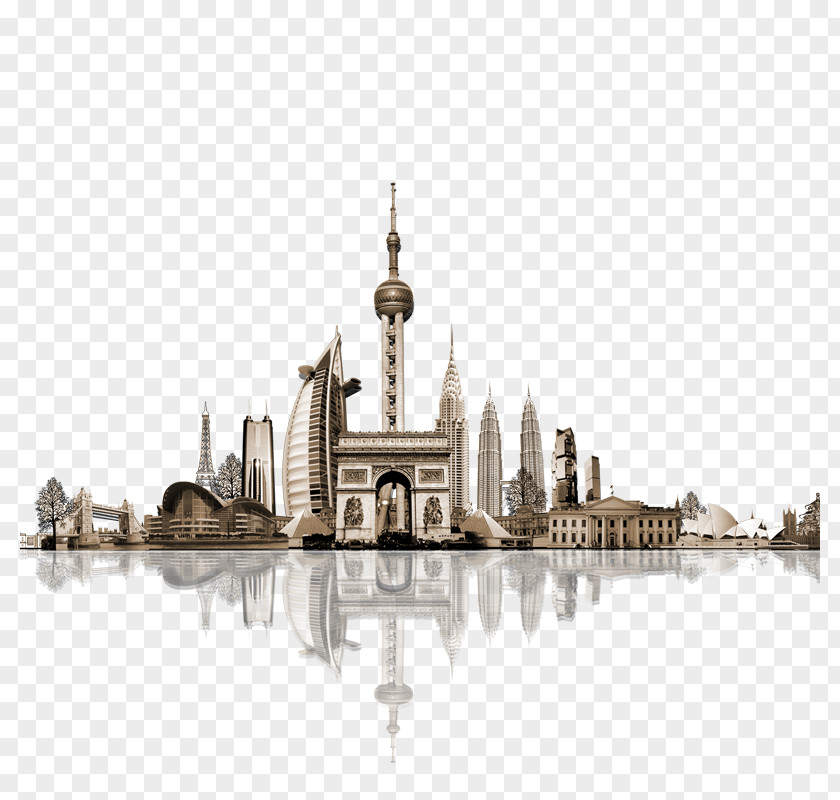 City Architecture Computer File PNG