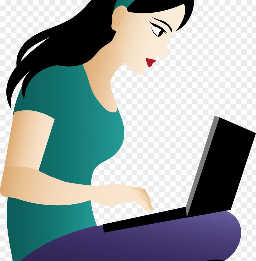 Computer Renderings Woman Clip Art PNG
