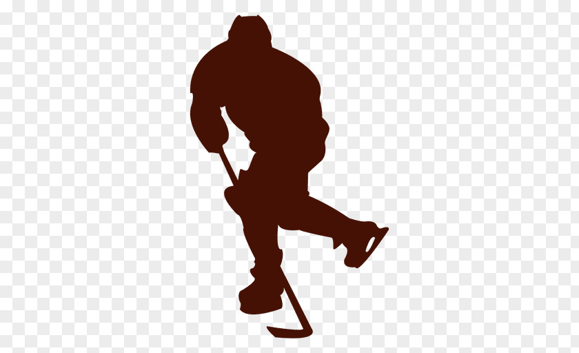 Hockey Ice Player Template PNG