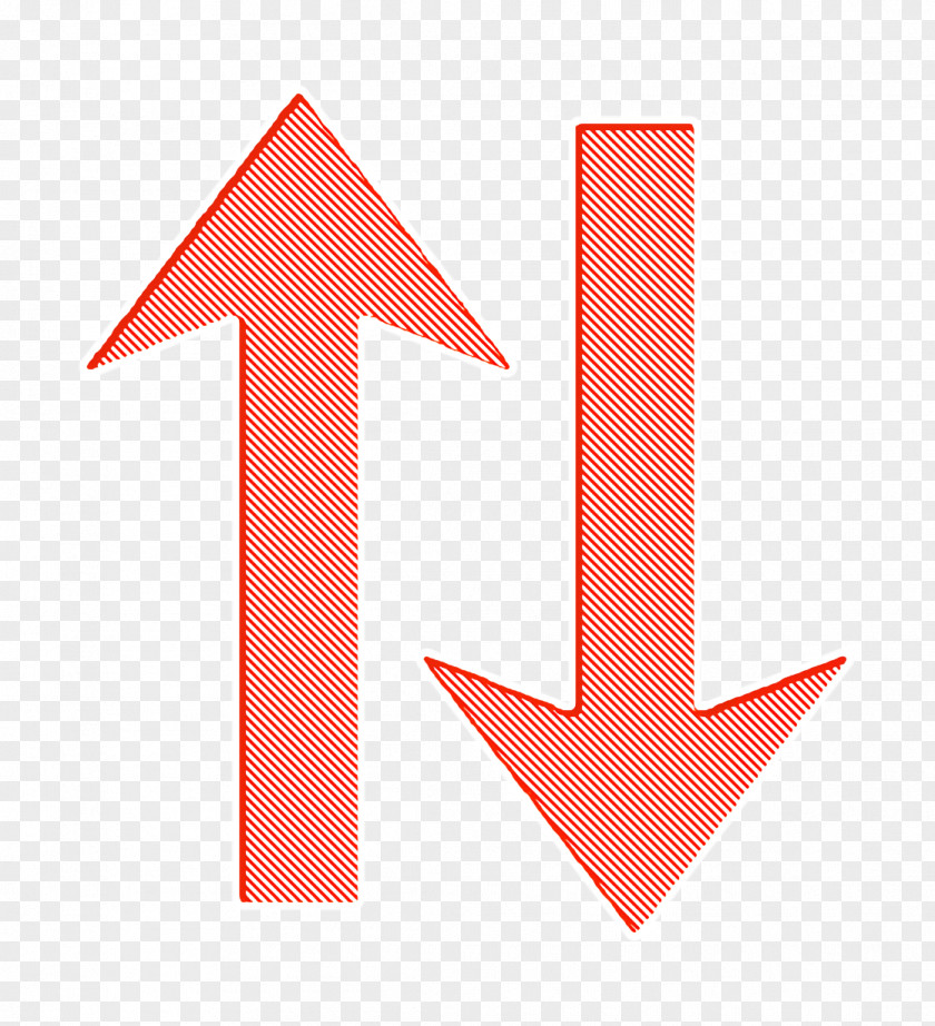 Sort Up Or Down Couple Of Arrows Icon PNG