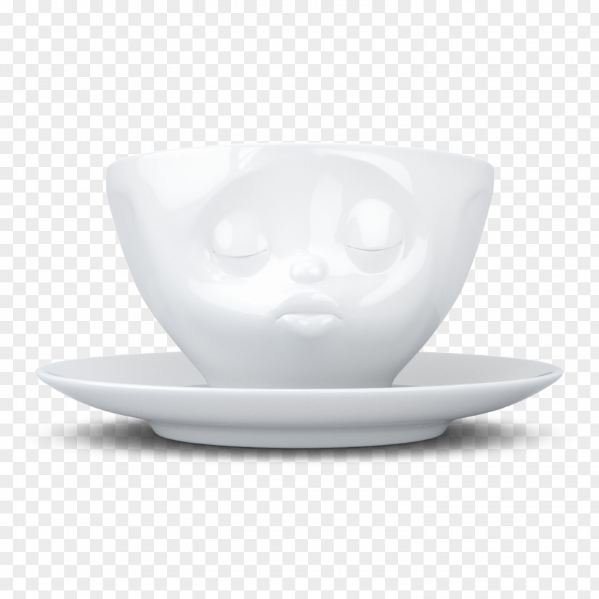 White Coffee Cup Espresso Saucer Kop Bowl PNG