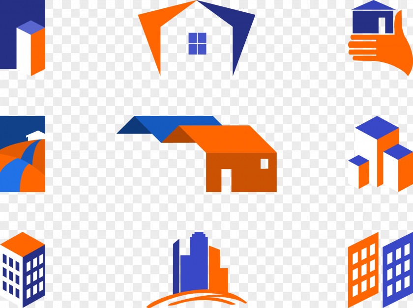 Building Real Estate Logo House PNG