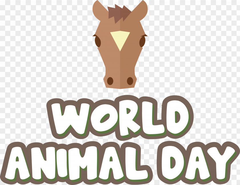 Horse Giraffe Logo Head Cartoon PNG