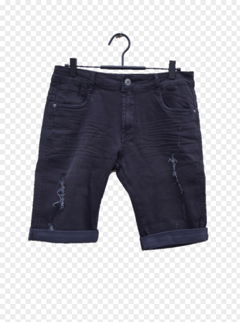 Jeans Bermuda Shorts Denim Pocket PNG