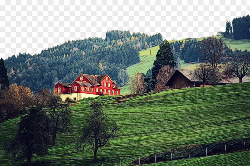 Landscape Rural Area Natural Nature Hill Station Highland Mountainous Landforms PNG