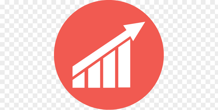 Marketing Icon Of An Increasing Graph Digital Business PNG