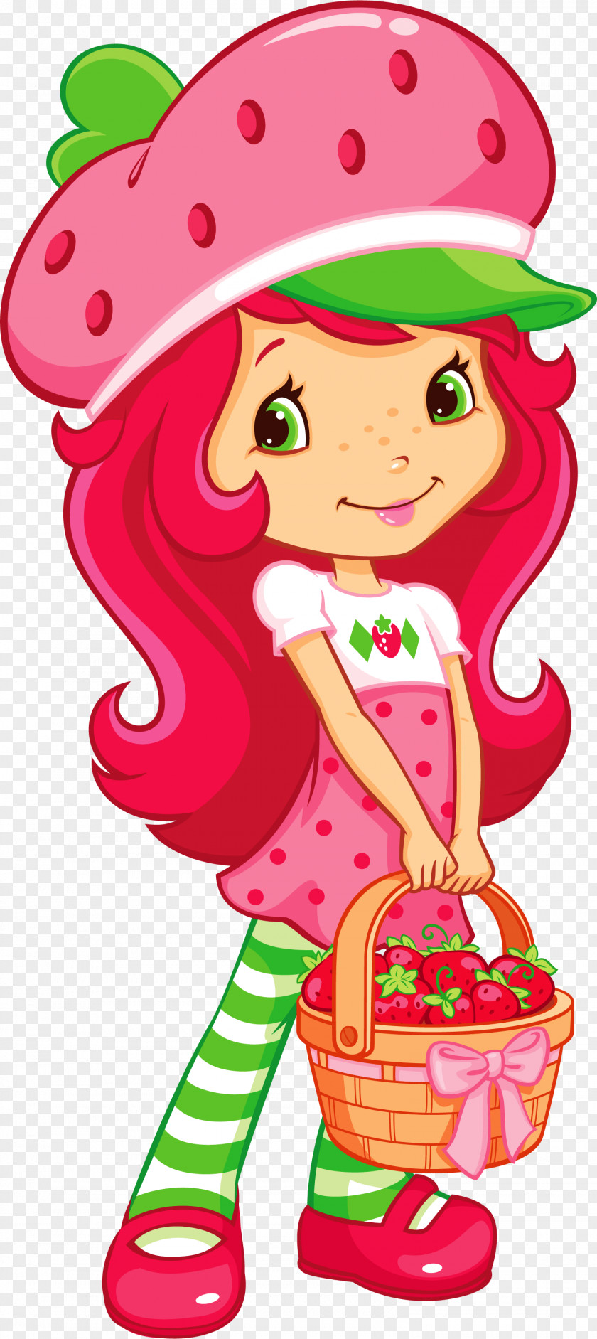 Strawberry Shortcake Marmalade Cream Cake Coloring Book PNG