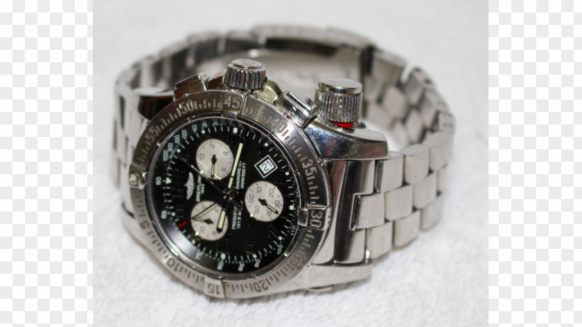 Watch Breitling SA Watchmaker Chronograph Strap PNG