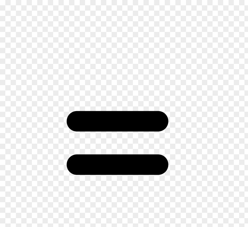 Equal Sign Equals Equality Symbol Clip Art PNG