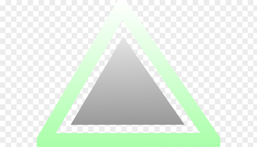 Green Triangle PNG