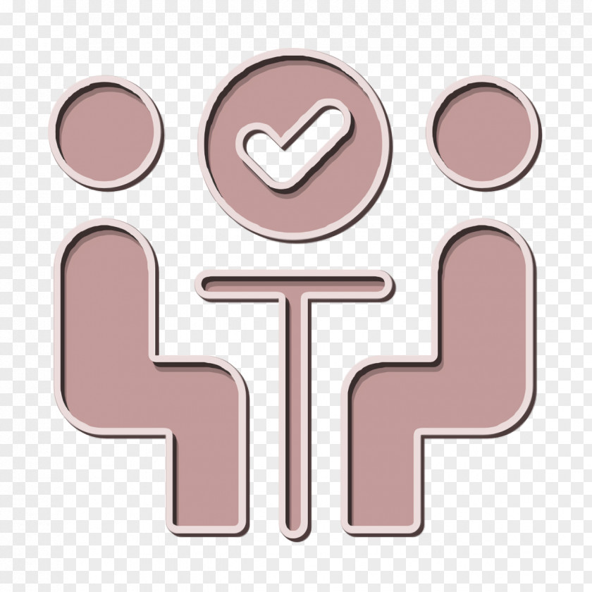 Symbol Love Meeting Icon Filled Management Elements PNG