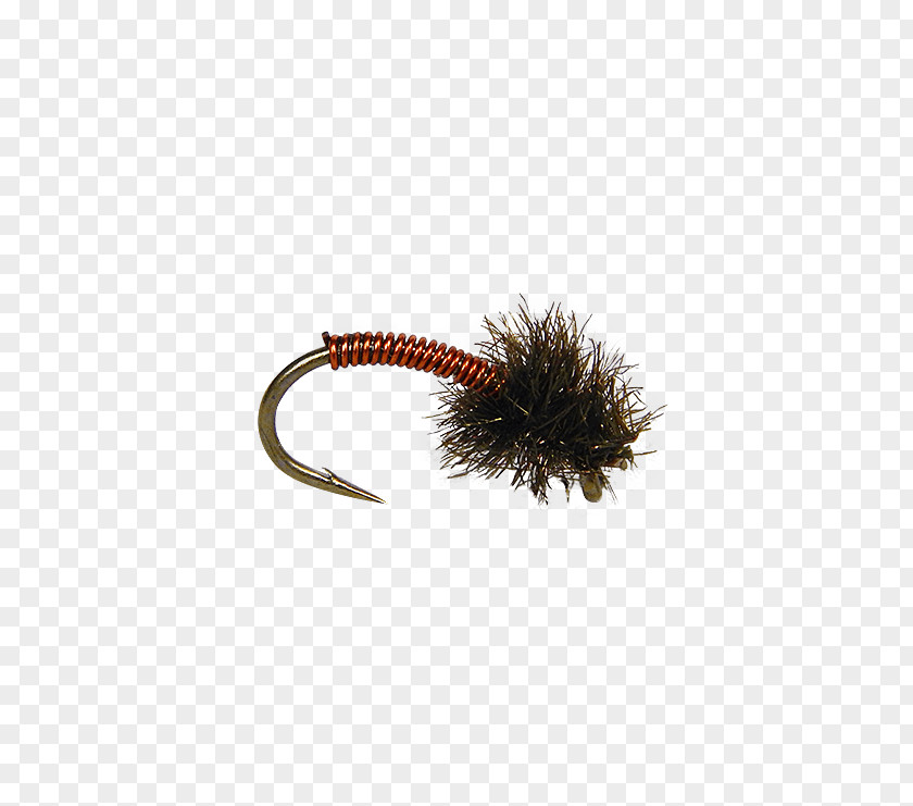 Trout Flies Nymph Insect Holly Precision Fly Fishing Copper PNG