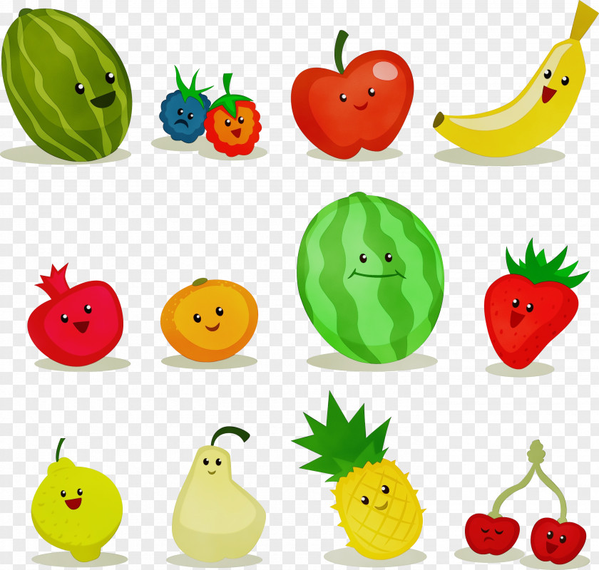 Art Vegetarian Food Watercolor Plant PNG