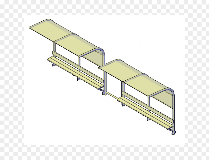 Bus Shelter Line Angle PNG