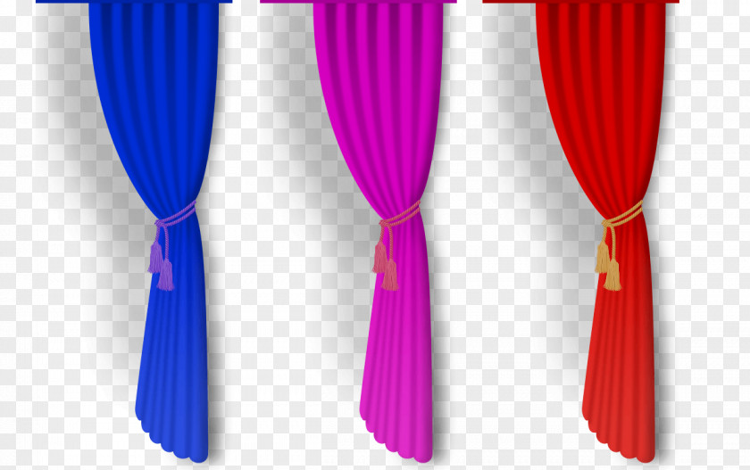 Color Curtains Curtain Textile Necktie PNG