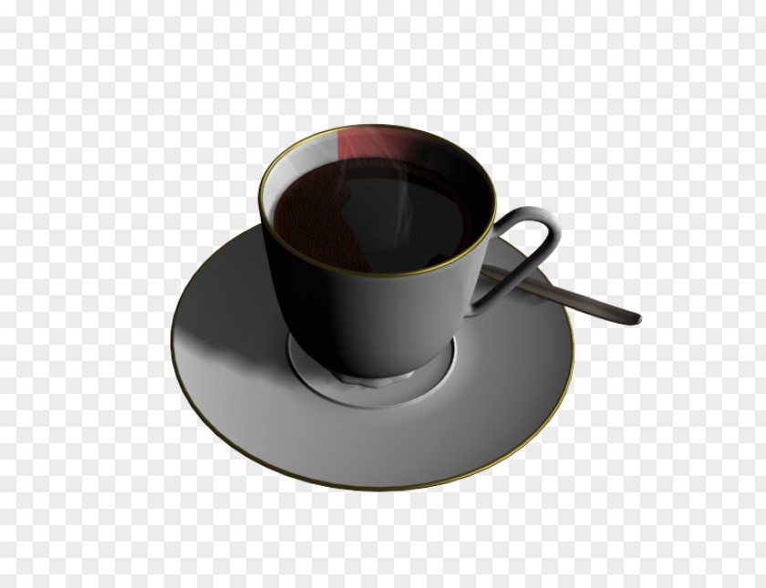 Cup Coffee Ristretto Saucer PNG