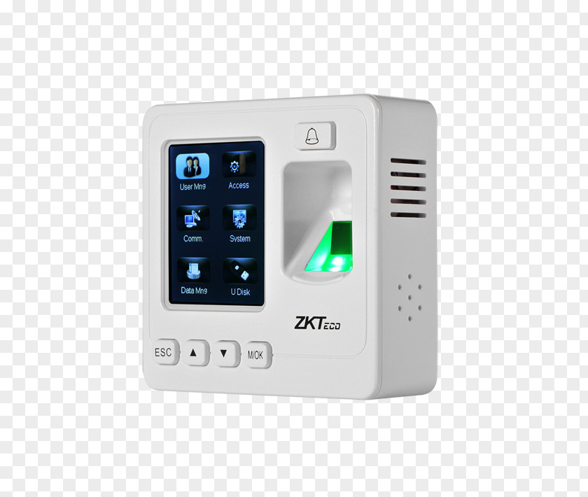Ip Card Time And Attendance Biometrics Access Control Fingerprint System PNG