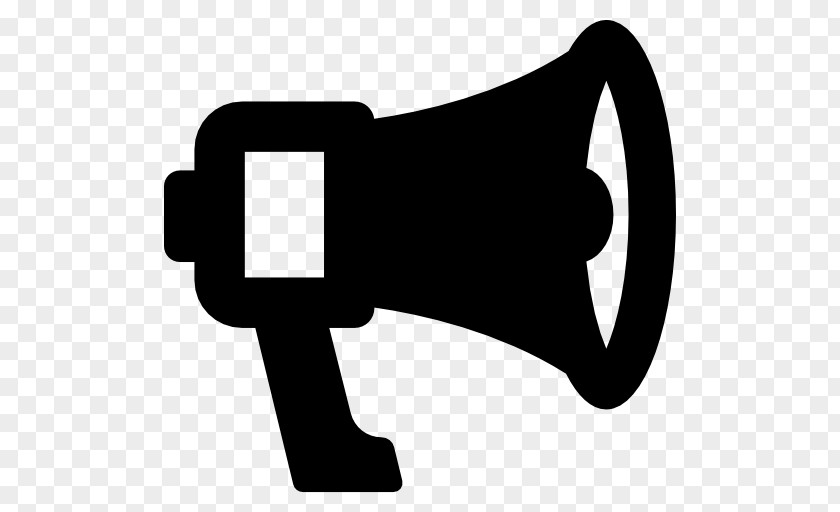 Megaphone White Clip Art PNG