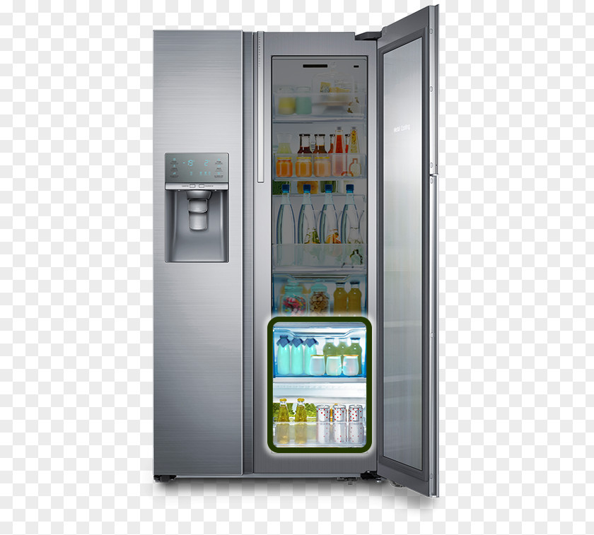 Showcase Refrigerator Samsung Food ShowCase RH77H90507H Cubic Foot RH22H9010 PNG