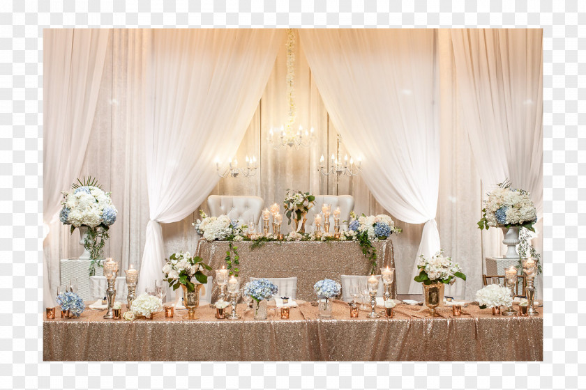 Table Floral Design Interior Services Wedding Reception OMG Events Inc PNG