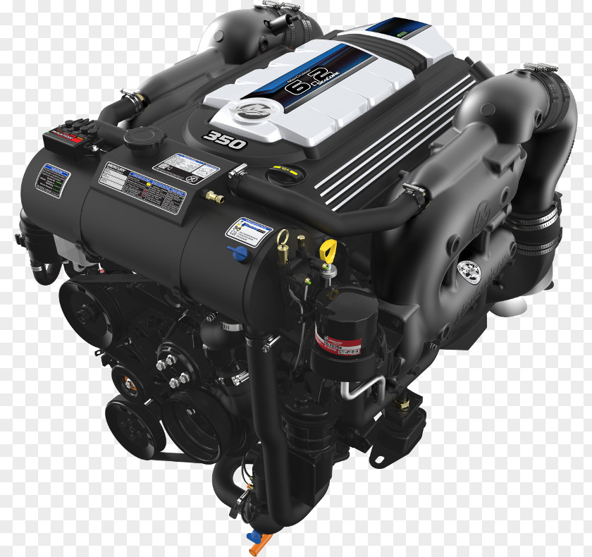 V8 Engine Outboard Motor Inboard Boat Propulsion PNG