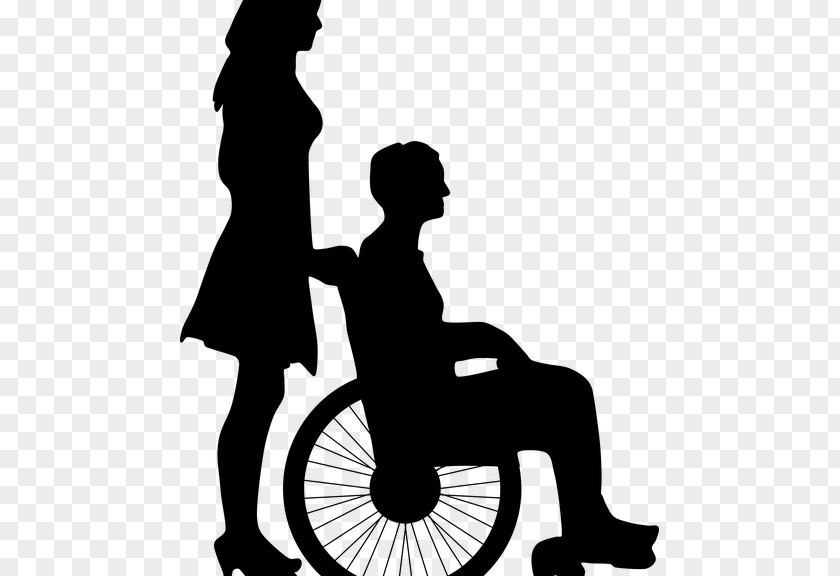 Air Medical Services Wheelchair Silhouette Disability Clip Art PNG