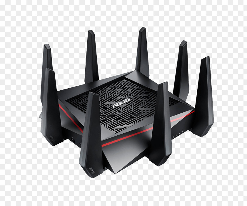 ASUS RT-AC5300 Wireless-AC3100 Dual Band Gigabit Router RT-AC88U IEEE 802.11ac Wireless PNG