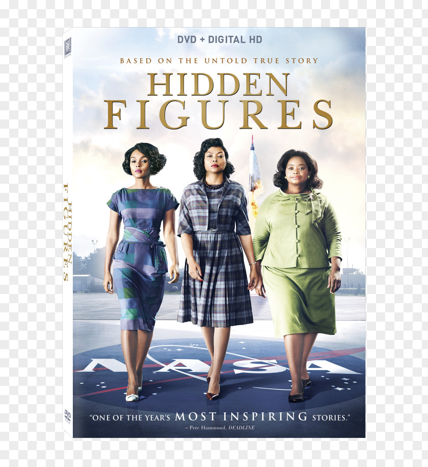 Dvd Hidden Figures: The Untold True Story Of Four African-American Women Who Helped Launch Our Nation Into Space Blu-ray Disc Digital Copy DVD Film PNG