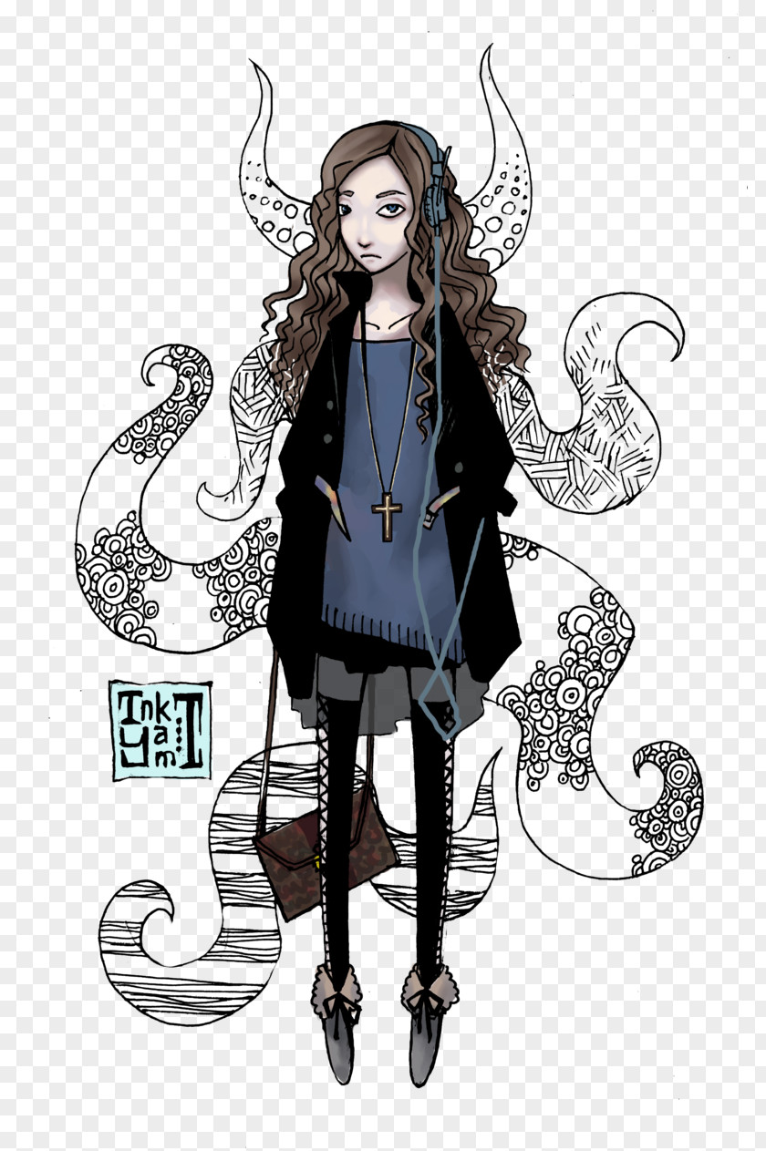 Lydia Martin Costume Design Cartoon Legendary Creature PNG